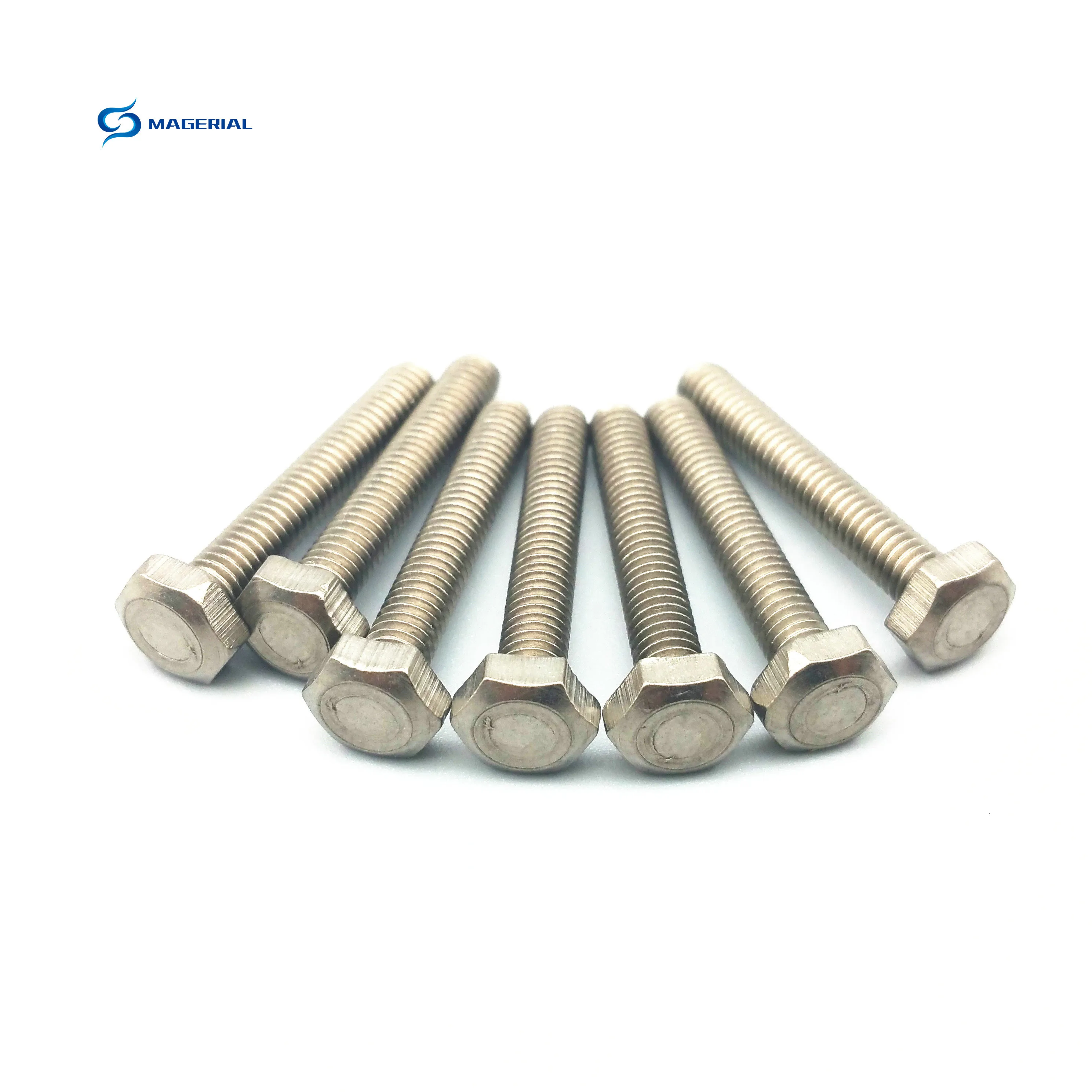 12 шт M5 Ti Болт M5 8-100 мм Hex titanium болт оригинальный цвет Ti не полированный наружный шестигранник titanium винты Ti Застежка DIN933
