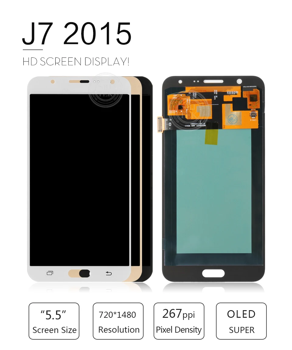 5,5 ''TFT/OLED lcd для SAMSUNG Galaxy J7 J700 lcd дисплей J700F J700M J700H сенсорный экран дигитайзер Запасные части