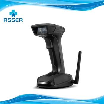 

2D 433Mhz handheld barcode scanner with charge station barcode reader