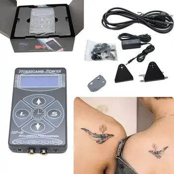 

Pro Tattoo Hurricane Digita Dual LCD Display Power Supply Machines Kit
