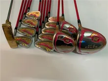 Honma S-06 Set Completo Honma S06 Donne golf clubs Driver + Fairway Woods Ferri Da Stiro + Putter L-Flex Grafite pozzo Con Copertura Della Testa(China)