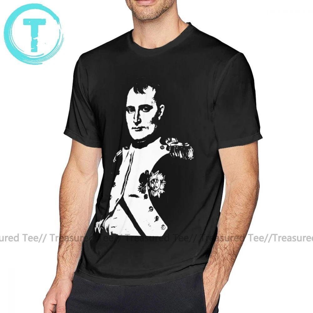 Napoleon T Shirt Bonaparte T-Shirt Cotton Men Tee Big Graphic Fashion Fun Short-Sleeve Tshirt | Мужская одежда