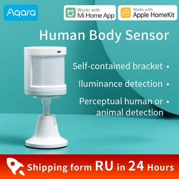 

Aqara Human Body Sensor for Mijia Smart Home Body Movement Motion Sensor Zigbee Connection work for Homekit Mi Home App