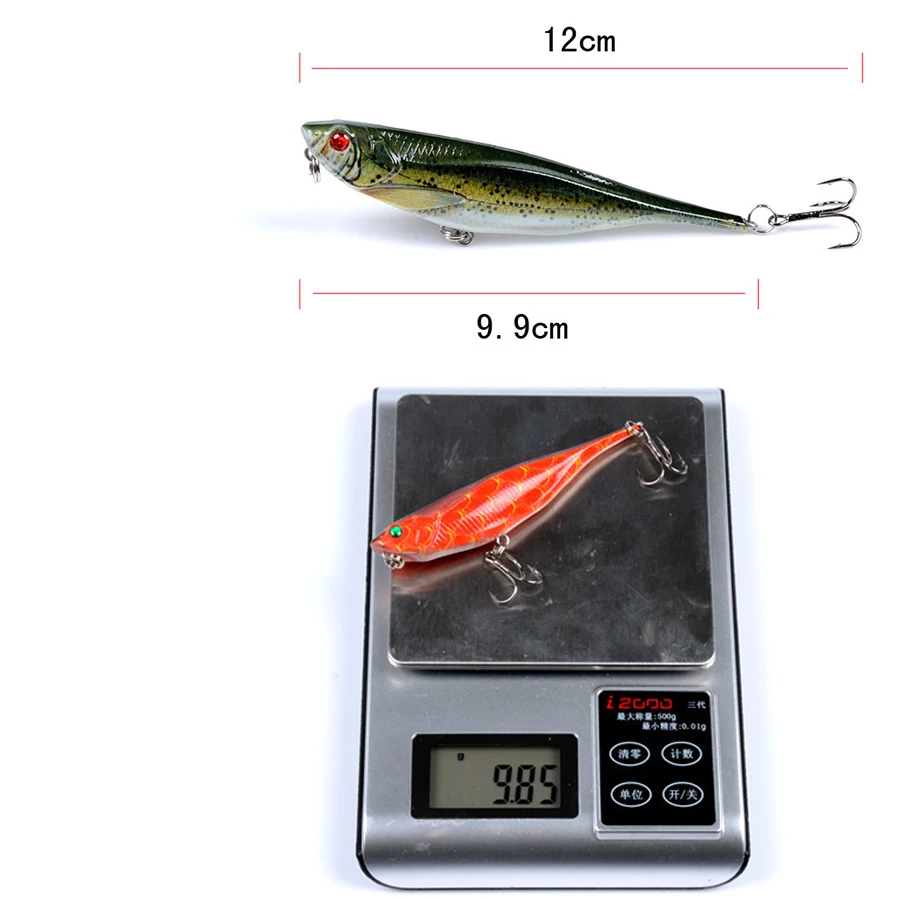 Crankbaits Fishing Lures Sea Top Walkers Dog Surface Floating Wobblers For Trolling Pike Fish Artificial Bait Hard River Floats images - 6