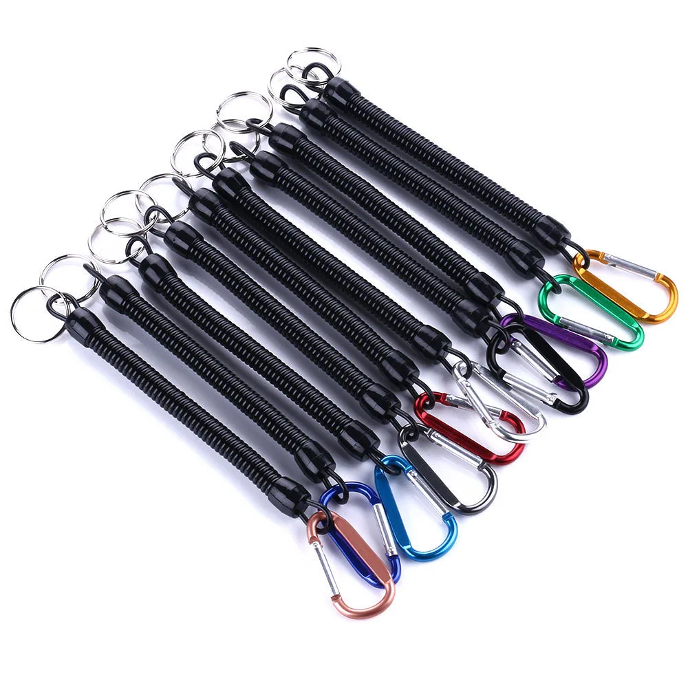 

5pcs Fishing Rope Lanyards Boating Retention String Tools Fish Ropes Camping Secure Pliers Lock Grips Tackle Fishing Accessories