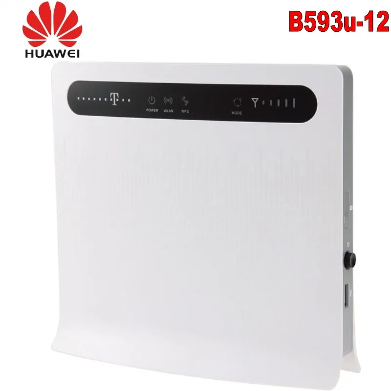 HUAWEI B593 LTE CPE 4G маршрутизатор со слотом для sim-карты B593u-12+ двойной 35dBi антенна 3g и 4G