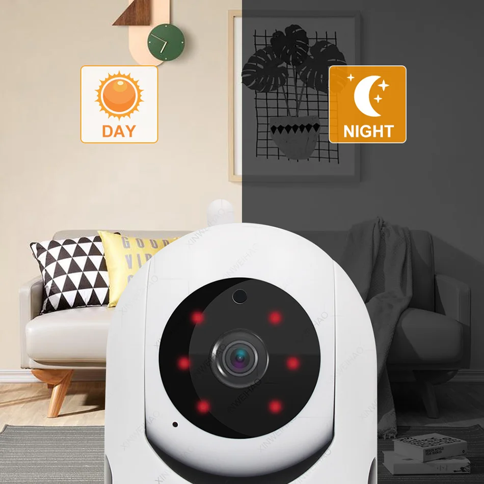 720 P/1080 P Беспроводная ip-камера облачная Wifi камера интеллектуальное автоматическое отслеживание человеческого дома безопасности CCTV сеть