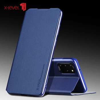

Leather Case For Samsung A10 A20 A30s A40 A50 A50s A70 A51 A71 5g M51 A6 A8 S8 S9 S10 Note 10 S20 Plus Soft Tpu Cover Flip Case
