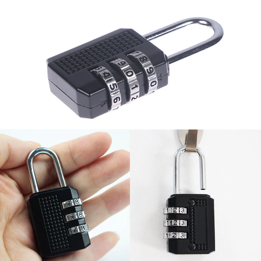 3 DIGIT TRAVEL PADLOCK