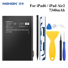 Tablet Battery iPad6 Air2 Air-2-Bateria-Replacement-Polymer Batarya-7340mah Nohon Lithium