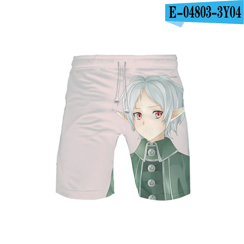 Mushoku tensei Printed 3D Beach Shorts Men Fashion Streetwear Shorts Hot Sale Harajuku Trendy Summer Wear - Цвет: 7