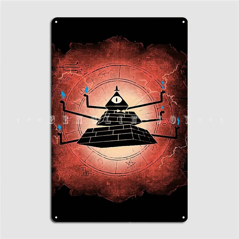 Металлический знак Cipher Настенный декор кинопечать кинотеатр гостиная жестяной