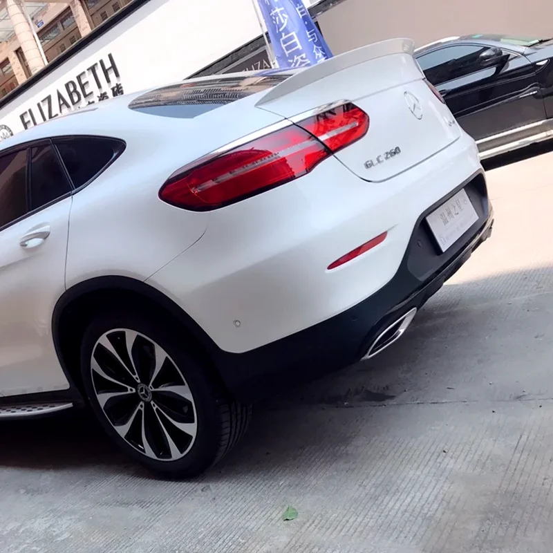 Per Mercedes classe GLC Coupe GLC300 GLC250 2016-2018 spoiler per Benz GLC Coupe GLC43 GLC260 Spoiler ABS auto ala posteriore Spoiler - immagine 5