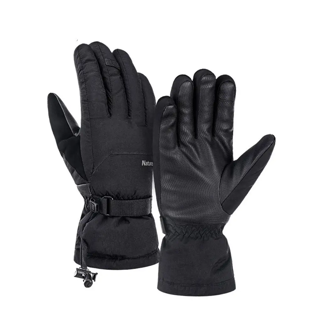 New Men's Ski Gloves Snowboard Gloves Snowmobile Motorcycle Riding Winter Gloves Windproof Waterproof Unisex Snow Gloves - Цвет: R
