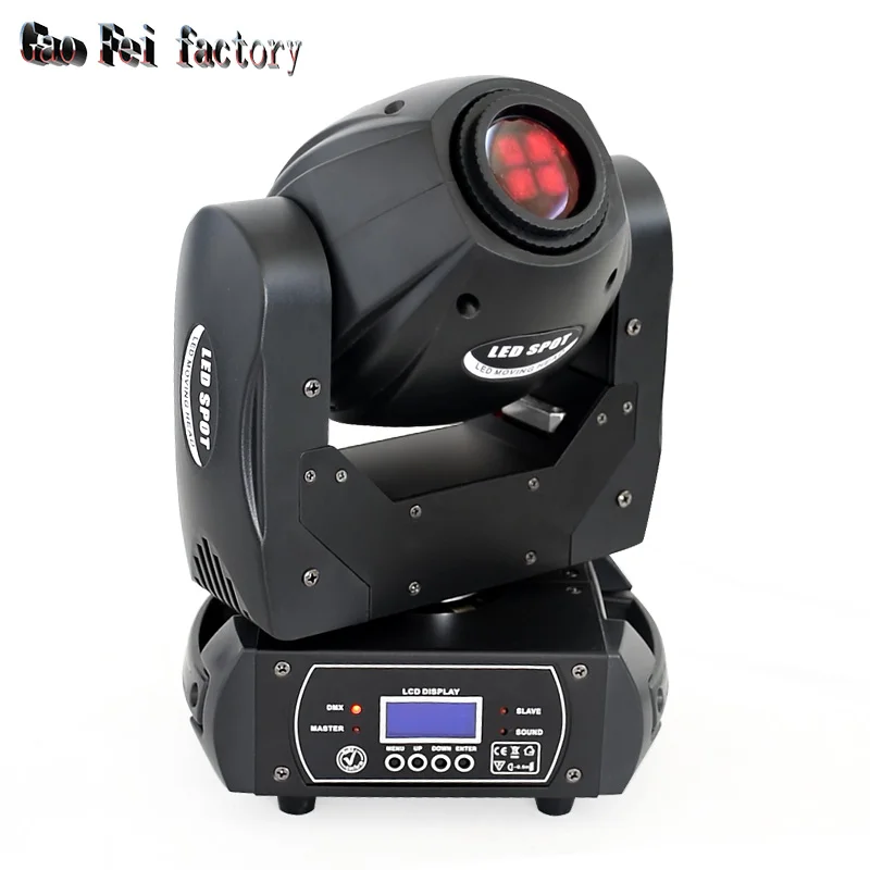 

mini led moving head high bright LED DJ moving spot 60W music lights effect quad gobo colors prism for stage bar