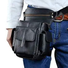 Новая мужская сумка Crazy Horse из воловьей кожи, первый слой из воловьей кожи с заниженной талией, винтажная сумка через плечо