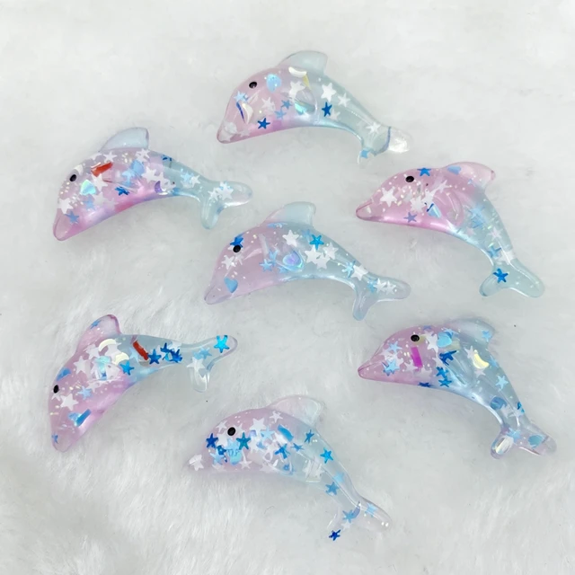 Luce Notturna 3D Delfino Per Bambini - 7 Colori, Alimentazione USB/Batterie