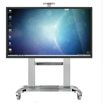 

NB CF100 Luxury Heavy Duty Aluminum 60-100inch LED LCD TV Mobile Cart Free Lifting And Extension Base