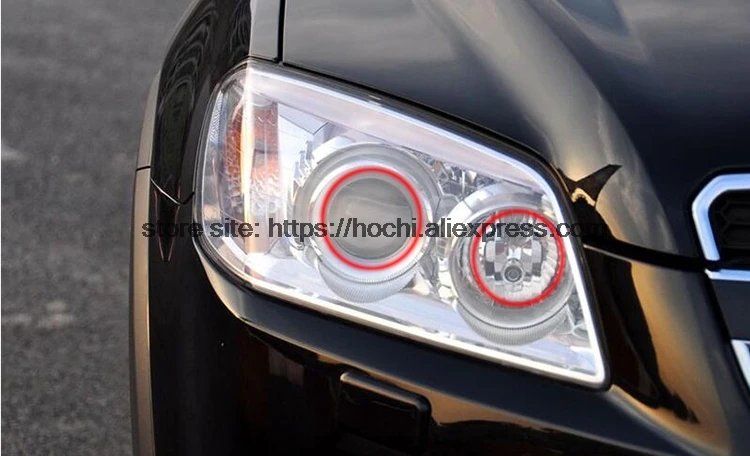 Для CHEVROLET CAPTIVA S3X 2006-2011 COB Led дневной свет Белый Halo Cob Led angel eyes Ring Error Free ультра яркий