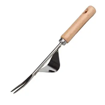 

Stainless Steel Weeding Artifact Seedling Fork Rust-Proof Reduce Hand Fatigue Ergonomic Handle Potted Plants