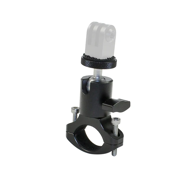 US $11.50 360 Degree Rotation Motor Bicycle Handlebar Mount Holder Clip Bracket Clamp For GOPRO Action Sports
