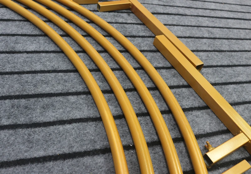 JAROWN Round Ring Arches Iron Shelf Artificial Flower Door Wedding DIY Background Decoration Home Party Flower Row Stand Decor (2)