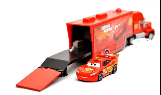 Hedendaags baard Geheugen Disney Pixar Cars 2 Toys Lightning Mcqueen Mack Truck The King 1:55 Diecast  Metal Alloy Modle Figures Toys Gifts For Children - Railed/motor/cars/bicycles  - AliExpress