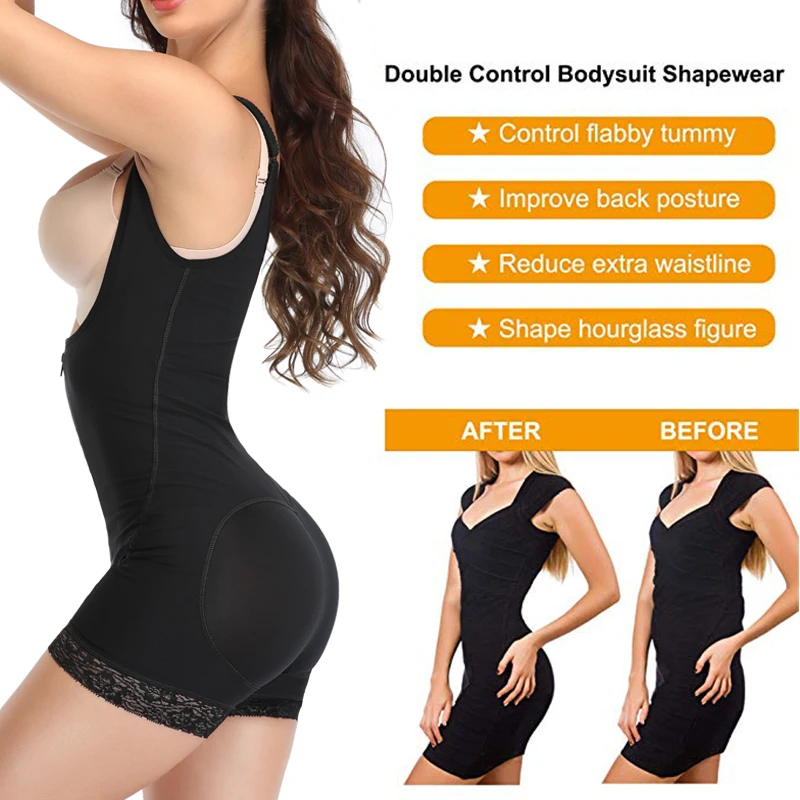 Fajas Reductoras Latex Body Shaper Levanta Cola Post Parto Surgery Girdle  Slimming Underbust Corset Butt Lifter Waistrainer Us - Shapers - AliExpress