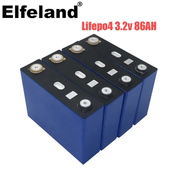 شراءElfeland 3.2 فولت 86ah Lifepo4 بطارية أيون الليثيوم فوسفات دورة عميقة لتقوم بها بنفسك 24 فولت 12 فولت 200ah تخزين الطاقة الشمسية