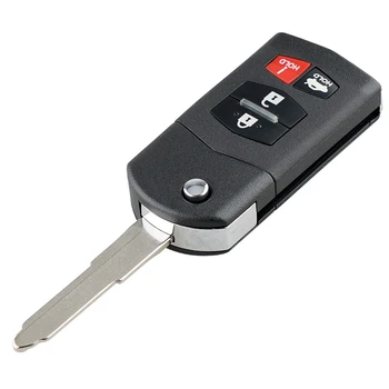 

Car Smart Remote Key 4 Buttons Car Key Fob Fit for Mazda 3 2010 2011 2012 2013 315Mhz Bgbx1T478Ske125