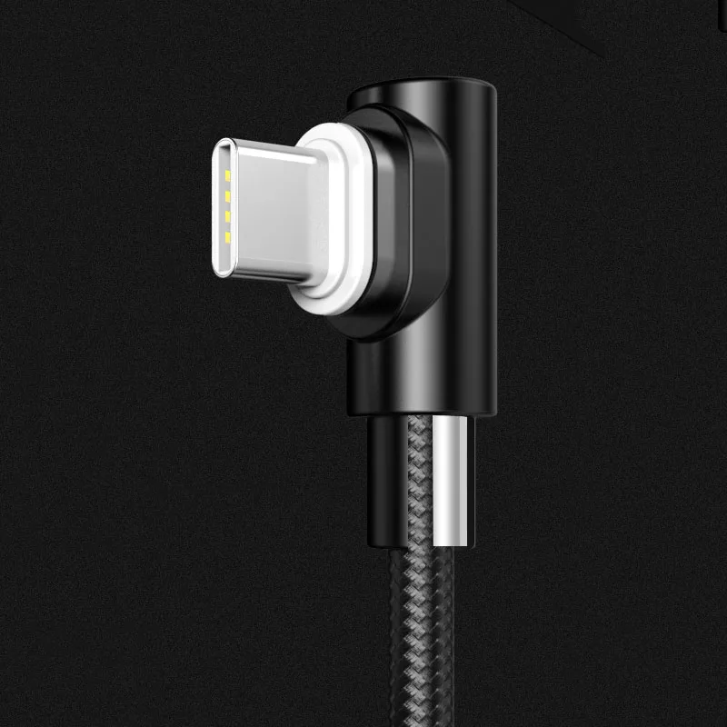 Локоть Магнитный зарядный кабель три в одном зарядный Шнур для Iphone type-c 3AFast зарядки Android
