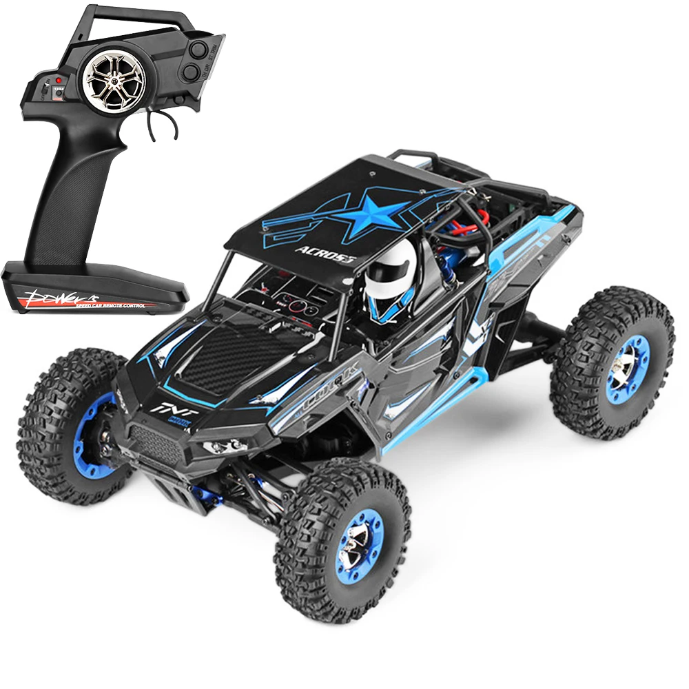 

RC Car 10428-B 1/10 2.4G 2CH 4WD 30km/h Electric Rock Brushed Off-road Crawler w/ LED Lights RTR RC Climbing Car