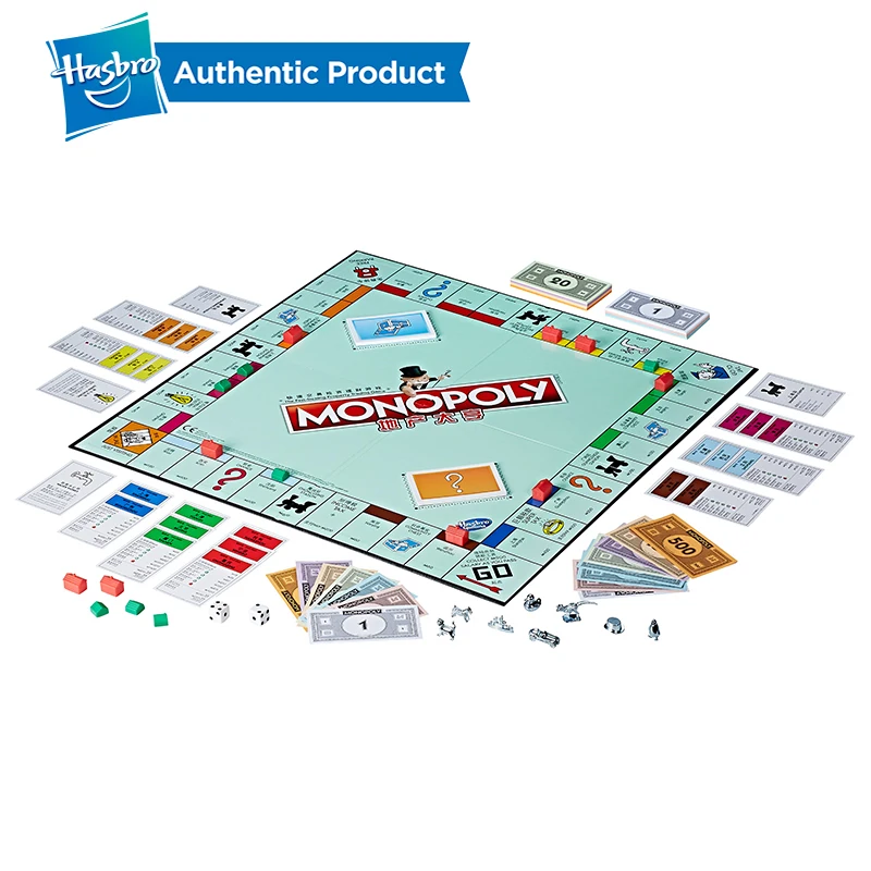 Hasbro монополия, быстрая торговля, торговая игра для взрослых, игровой товар, китайская версия