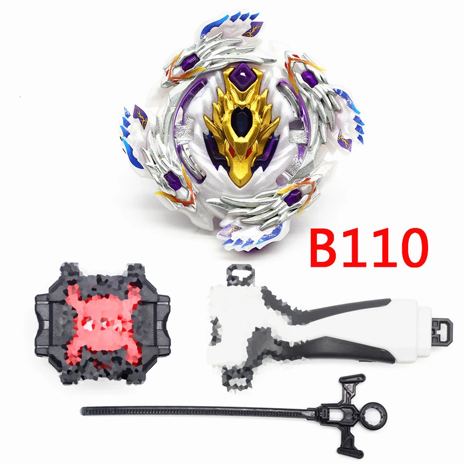 Топ Takara Tomy Beyblade Burst набор Beyblade игрушки стадион Арена пусковая установка Bey Blade Металл Fusion спиннинг Топ лезвие мальчик игрушка - Цвет: B110