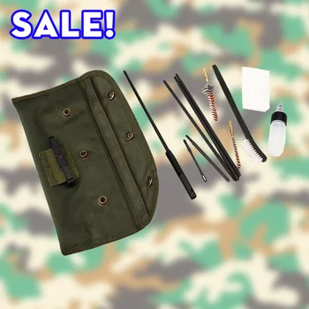 

13 PCS .223 5.56 Rifle CLEANING KIT with 3 Bronze CHAMBER BRUSHES w/ Case