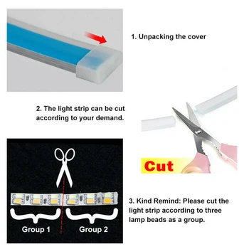 

Flexible Signal lights LED Daytime Strip Light For Headlight Universal