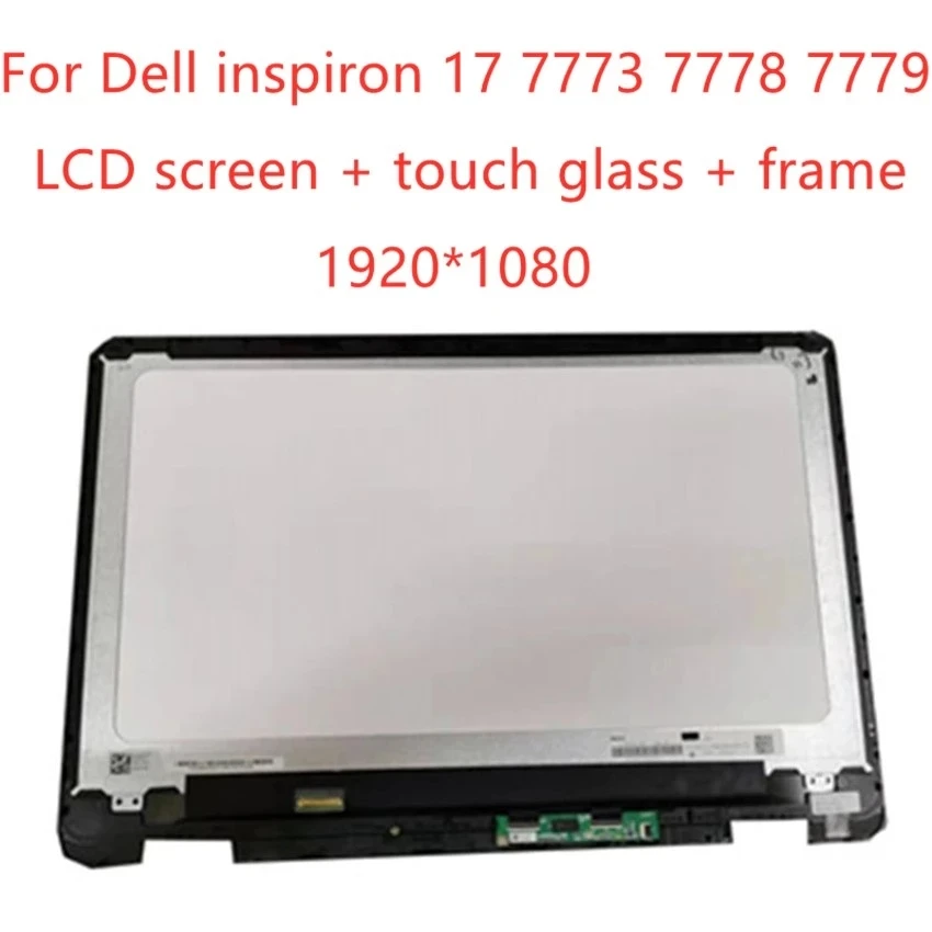 

Free shipping 17.3 inch For Dell inspiron 17 7773 7778 7779 LCD LED Touch Screen Assembly with frame replacement 1920*1080