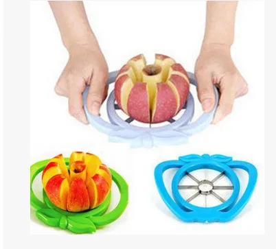 

TY Multi-functional with Double Handles Steel Fruit-cuttng Device Apple Slicer Fruit Cutter Coring Kitchen Gadgets Wholesale
