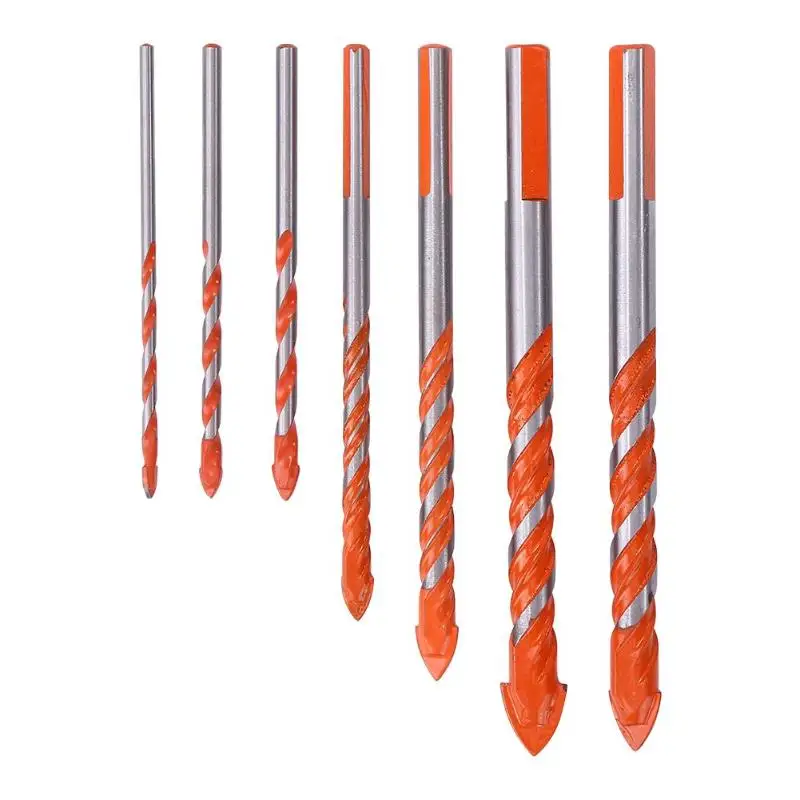 Multi-function Hole Saw Drill Bits Set Ceramic Alloy Knife Head Small Incision Resistance Tile Glass Marble Drilling Tool