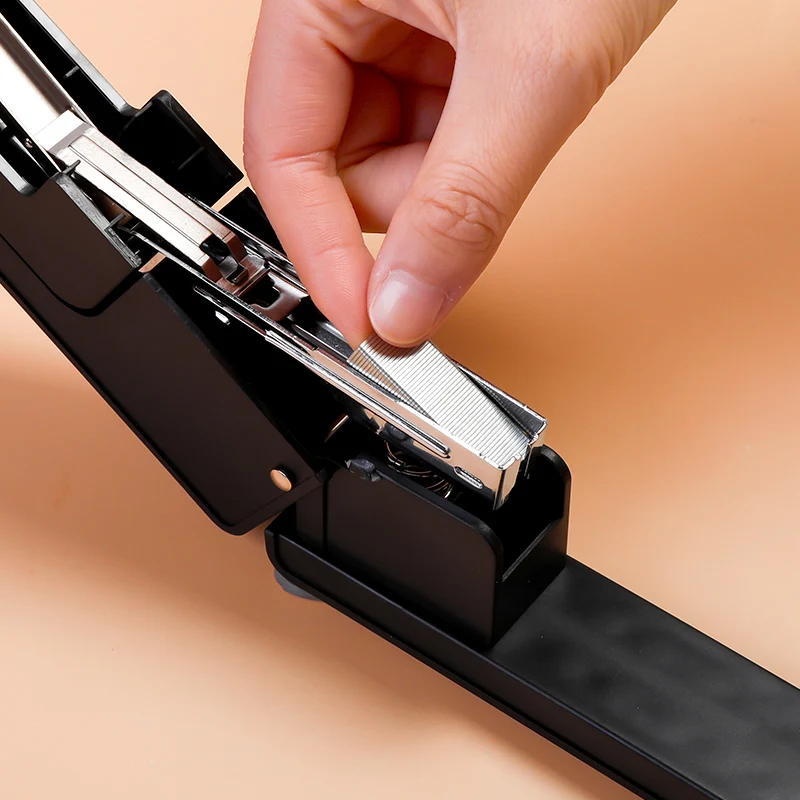 Rotary Stapler M&G 3 Colors 360 Degree Desktop with Staples Sharp Chisel Office School Stationery