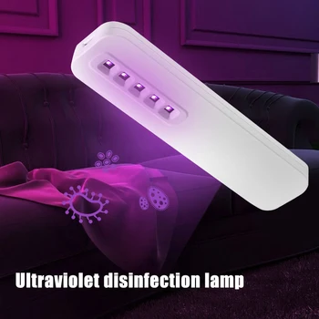 

5 LED UV Disinfection Light Stick Kill Mite Portable Sterilization Lamp Wand for Home Sterilizer Disinfection Deodor