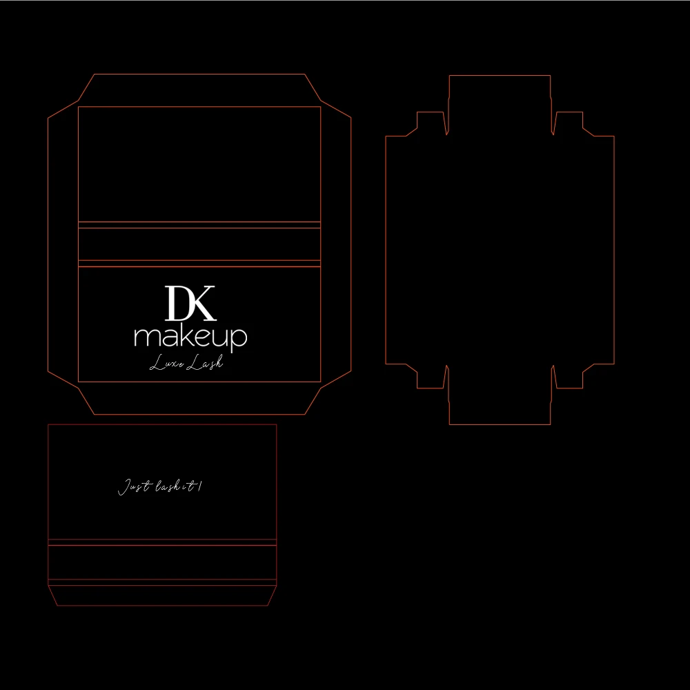 Заказная упаковка для ресниц коробки с логотипом частная этикетка искусственные