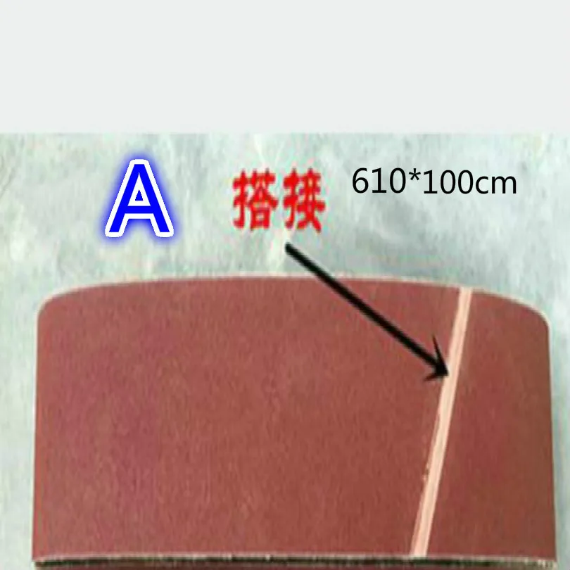 610*100mm 40-240mesh sanding belt sander sanding paper for belt grinder wheel grinding belts 10pcs/lot free shipping