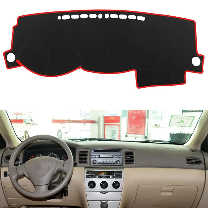 Для Toyota Corolla Altis 2003 2004 2005 2006 коврик для приборной панели, коврик для приборной панели, коврик для защиты от солнца, инструмент для защиты ковров, автомобильные аксессуары