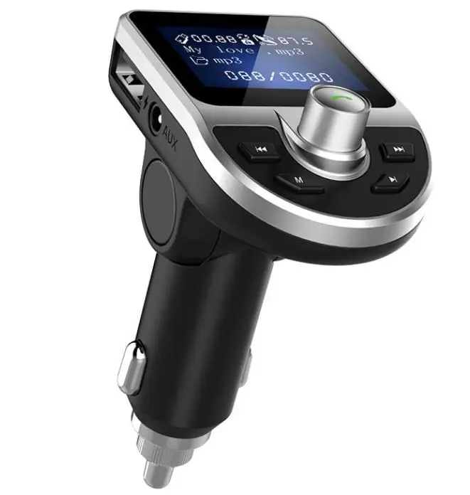 20 шт. Bluetooth Блютуз-гарнитура Fm-zender AUX аудио Mp3-speler Bluetooth стерео A2DP Muziekspeler 3.1A зарядное устройство
