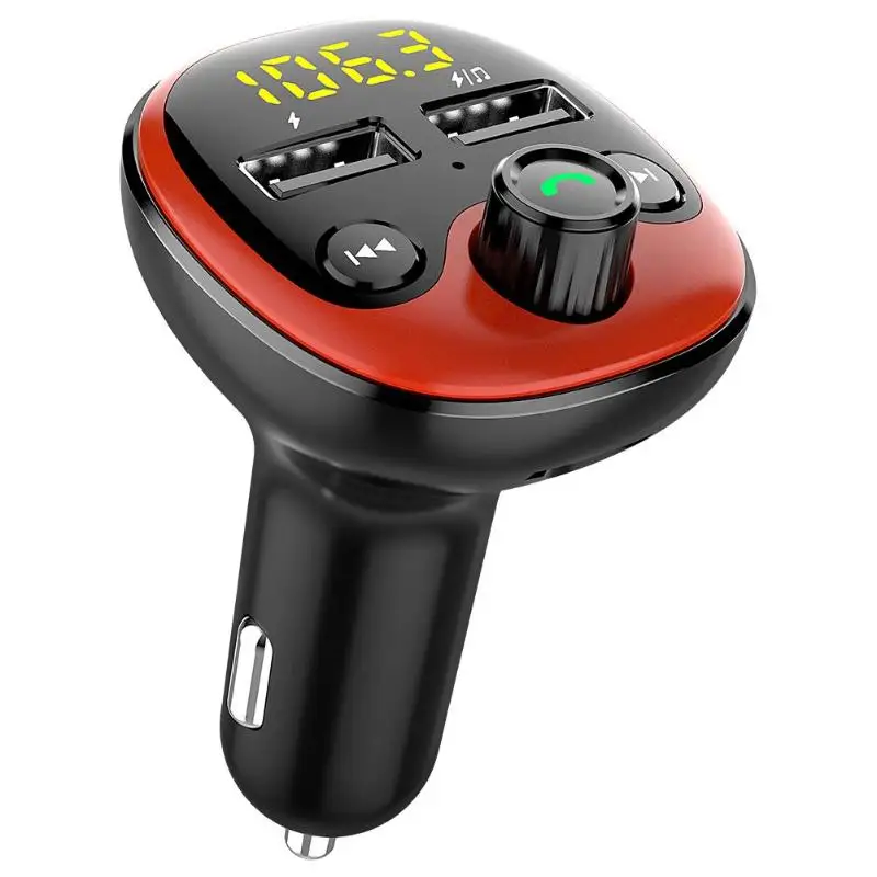 BT21 Bluetooth FM передатчик беспроводной модулятор Handsfree автомобильный комплект MP3 плеер 3.1A двойной USB зарядное устройство батарея напряжение обнаружения