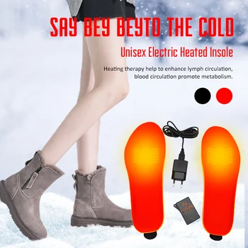 

Winter Warm Heated Insoles 1800mAh Rechargeable Wireless Remote Heated Insoles Electric Heating Insoles Outdoor Heating Insoles