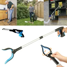Coletores de lixo dobrável picadores pegar ferramentas pinça extensor grabber picador de lixo dobrável pegar ferramenta grabbers