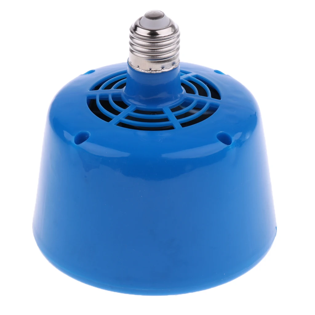 Heat Basking Lamp Infrared Heater Light Bulb for Small Poultry Cattle Blue