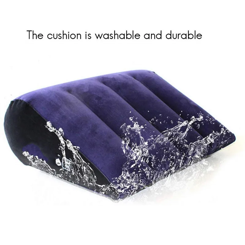 Sex toys Inflatable Pillow For Sex Pillow Toys Couples Games Body Pillows Wedge Shaped Cushion Sofa Adults Sex Furnitures Bdsm Shop